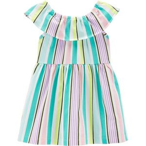 Carter's Striped Dress for baby girl size 18 m